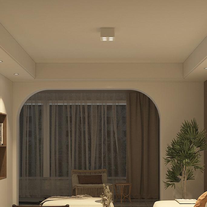 Devely Spotlight Surface Mount Twin LED Angular Minimalist