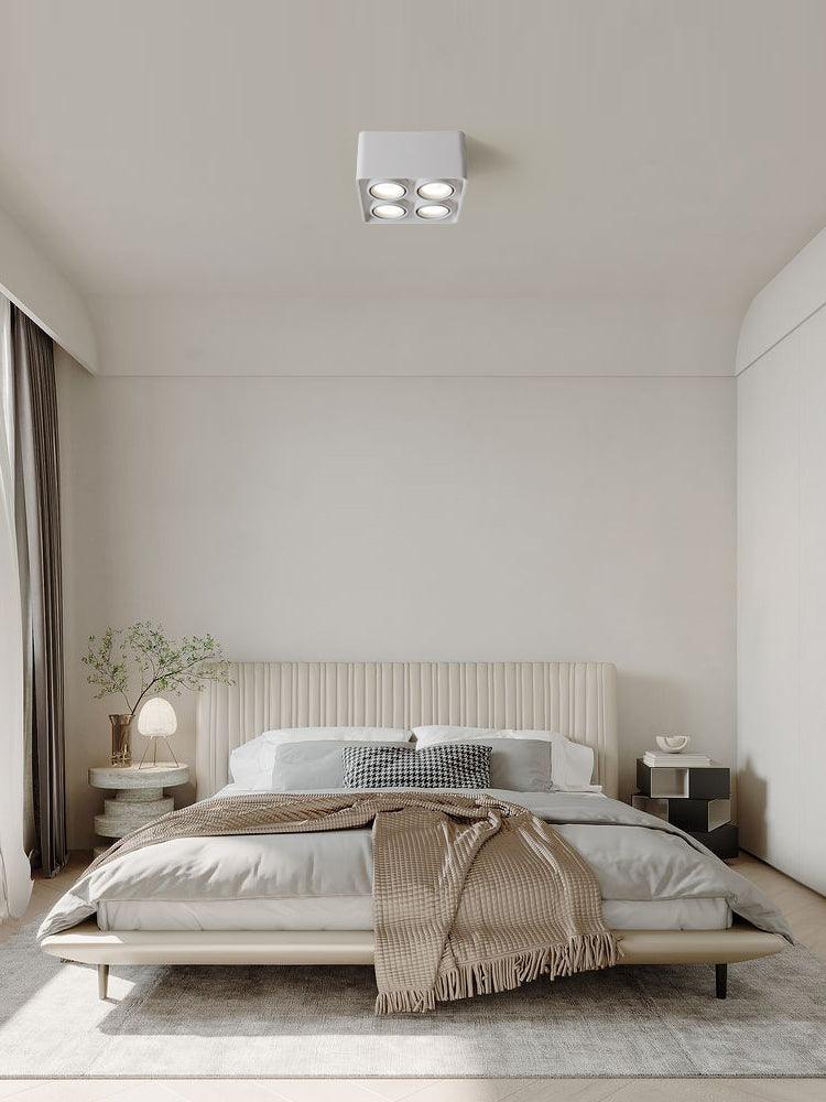 Devely Spotlight Surface Mount Twin LED Angular Minimalist