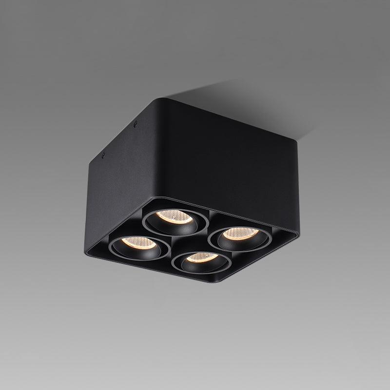 Devely Spotlight Surface Mount Twin LED Angular Minimalist