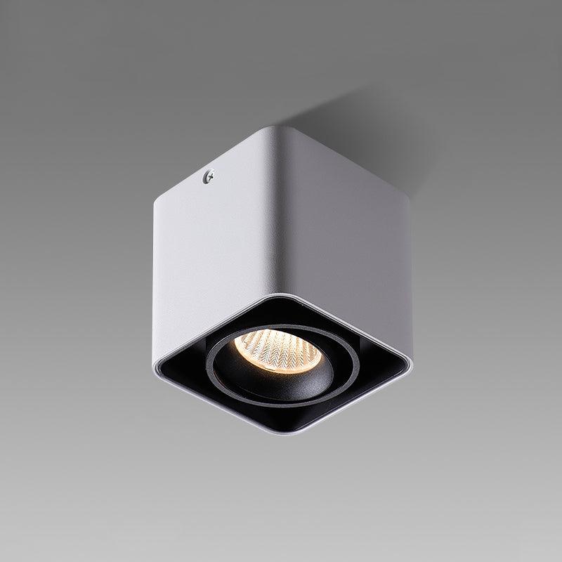 Devely Spotlight Surface Mount Twin LED Angular Minimalist