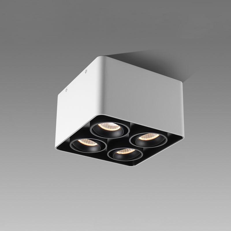 Devely Spotlight Surface Mount Twin LED Angular Minimalist