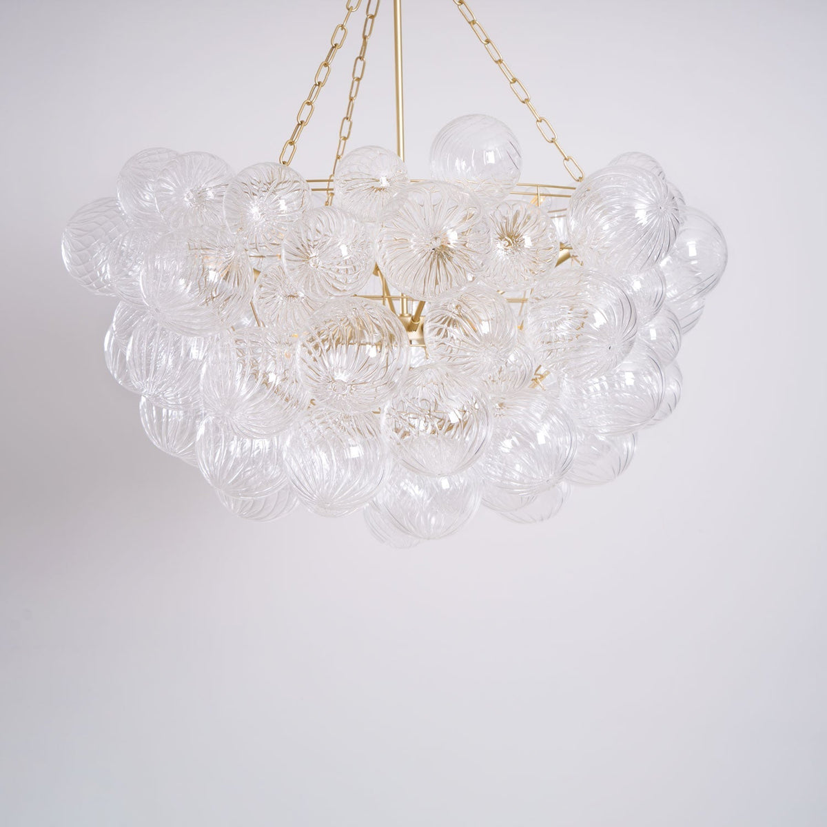 Ben Chandelier Glass Ball Bubble Modern