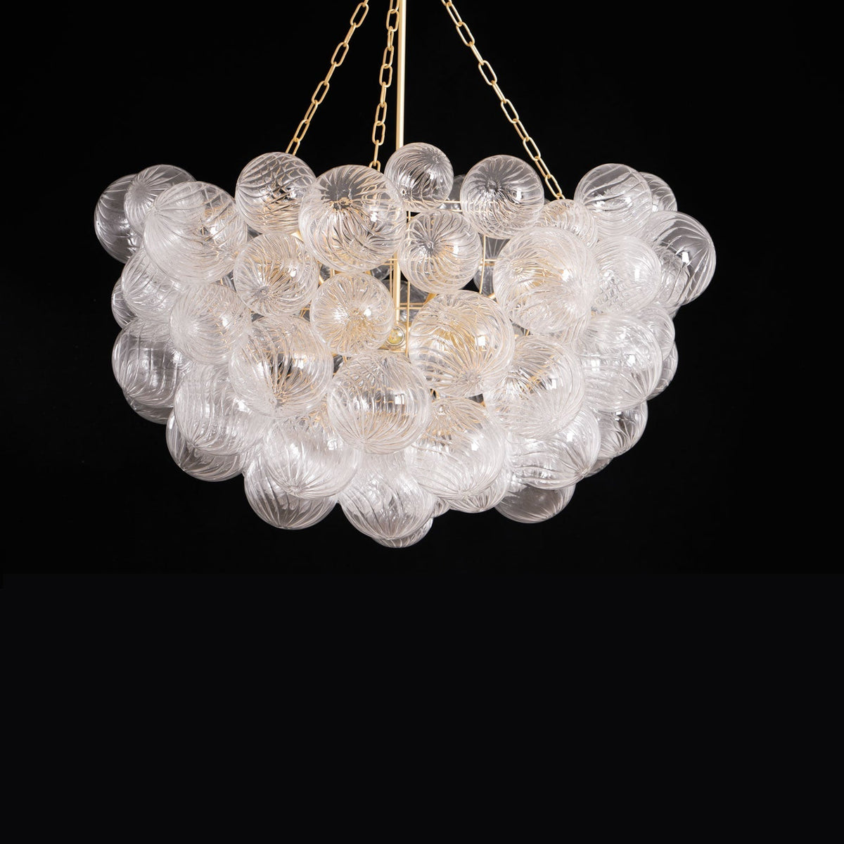 Ben Chandelier Glass Ball Bubble Modern
