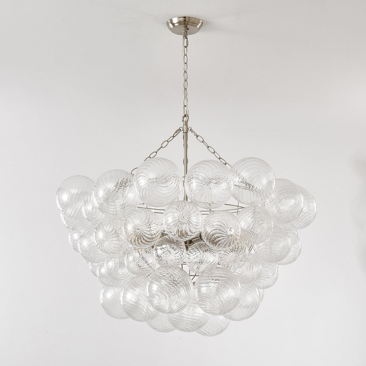 Ben Chandelier Glass Ball Bubble Modern