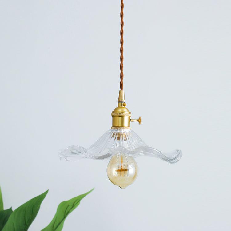 Daphne Modern Glass Flower Pendant Light