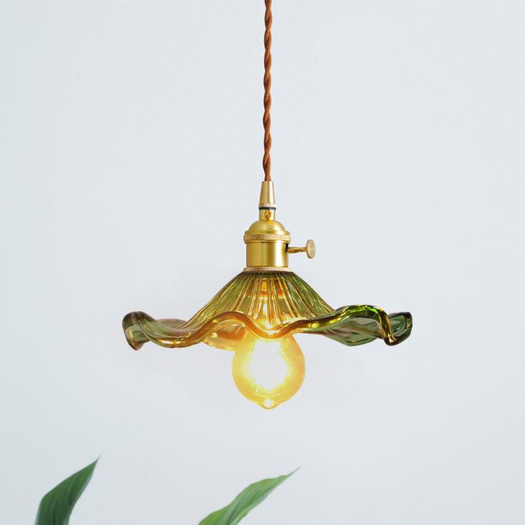 Daphne Modern Glass Flower Pendant Light