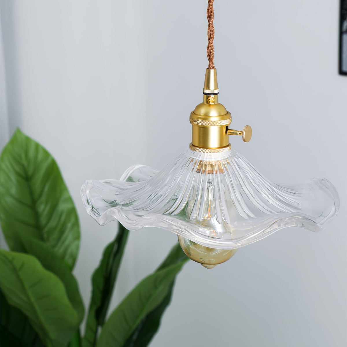Daphne Modern Glass Flower Pendant Light