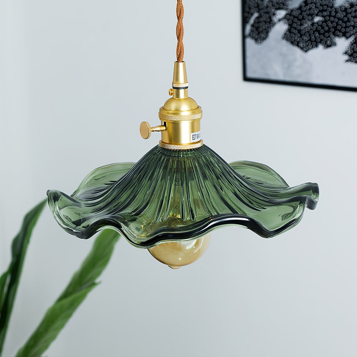 Daphne Modern Glass Flower Pendant Light