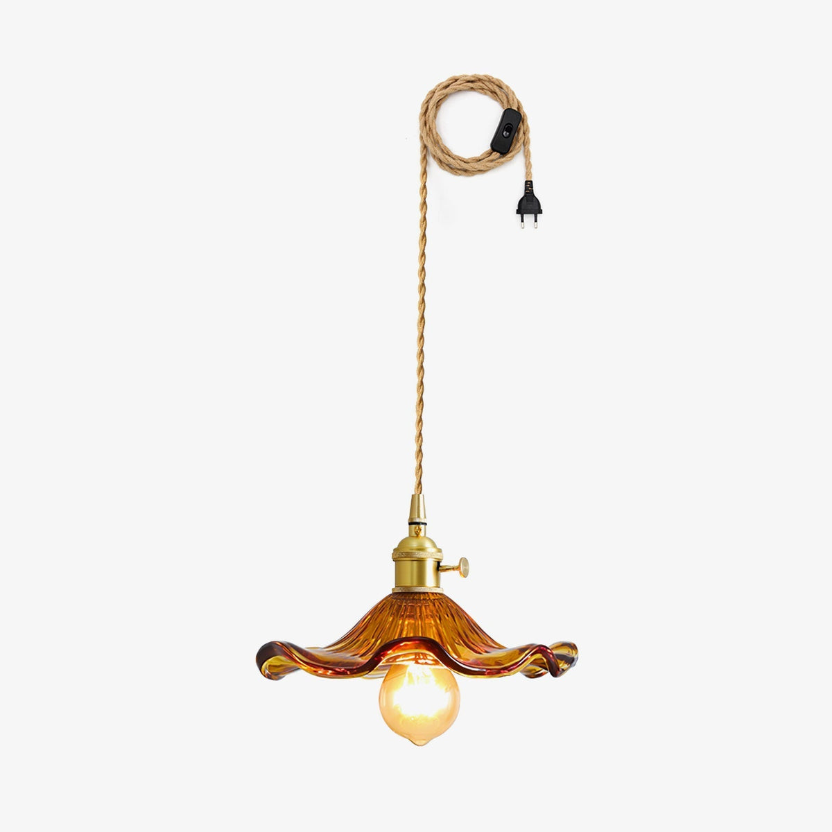 Daphne Modern Glass Flower Pendant Light