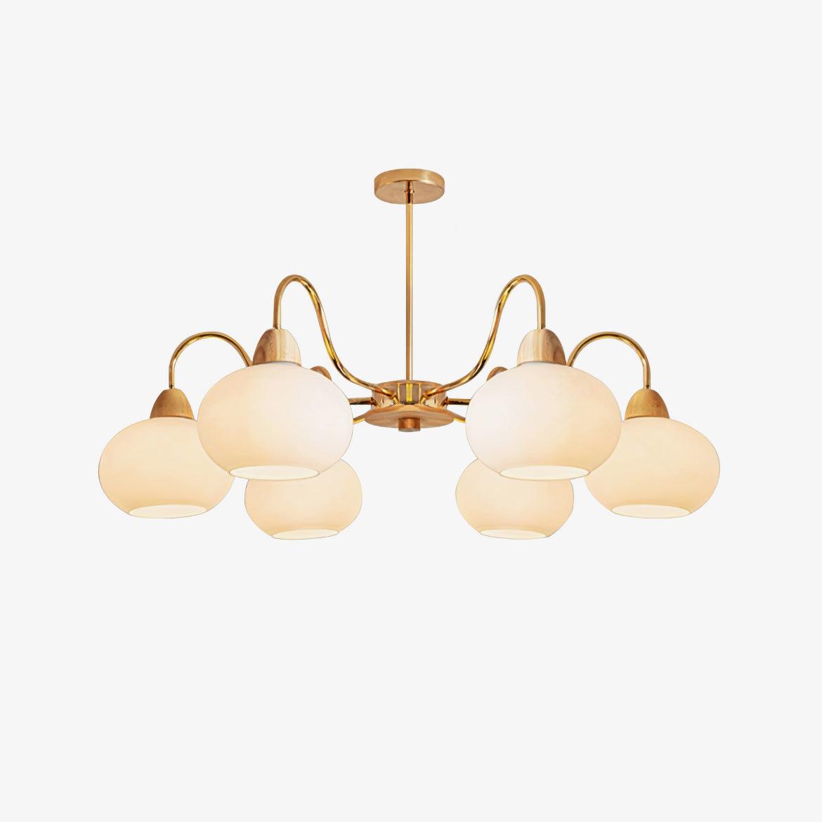 Zevena Glass Chandelier
