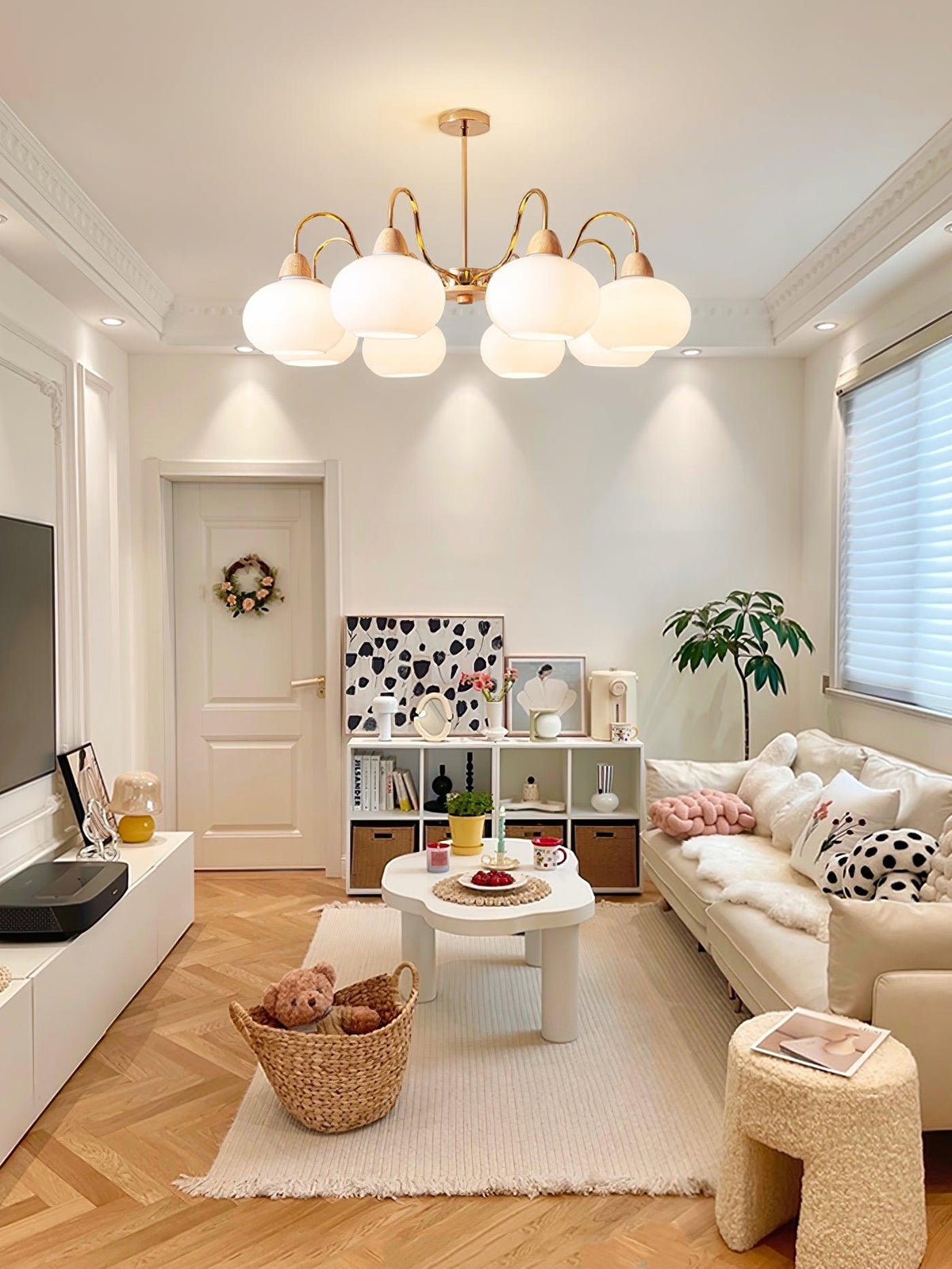 Zevena Glass Chandelier