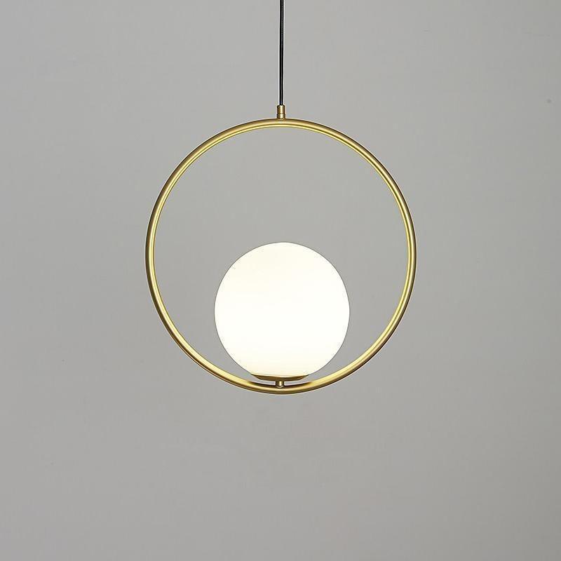 Sorveth Contemporary Brass Pendant Light