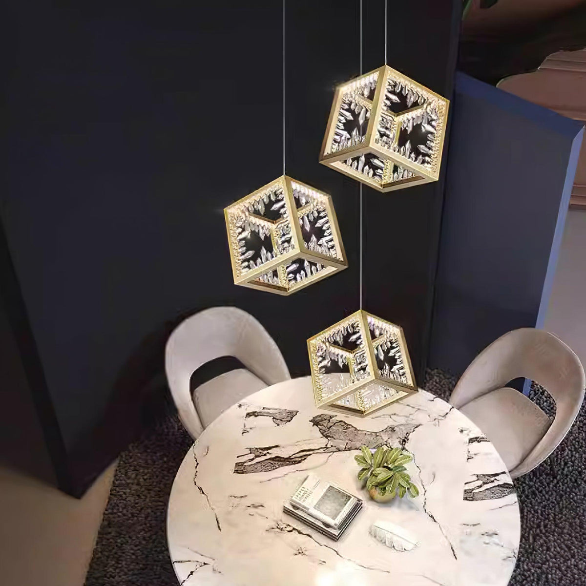 Lattice Chandelier
