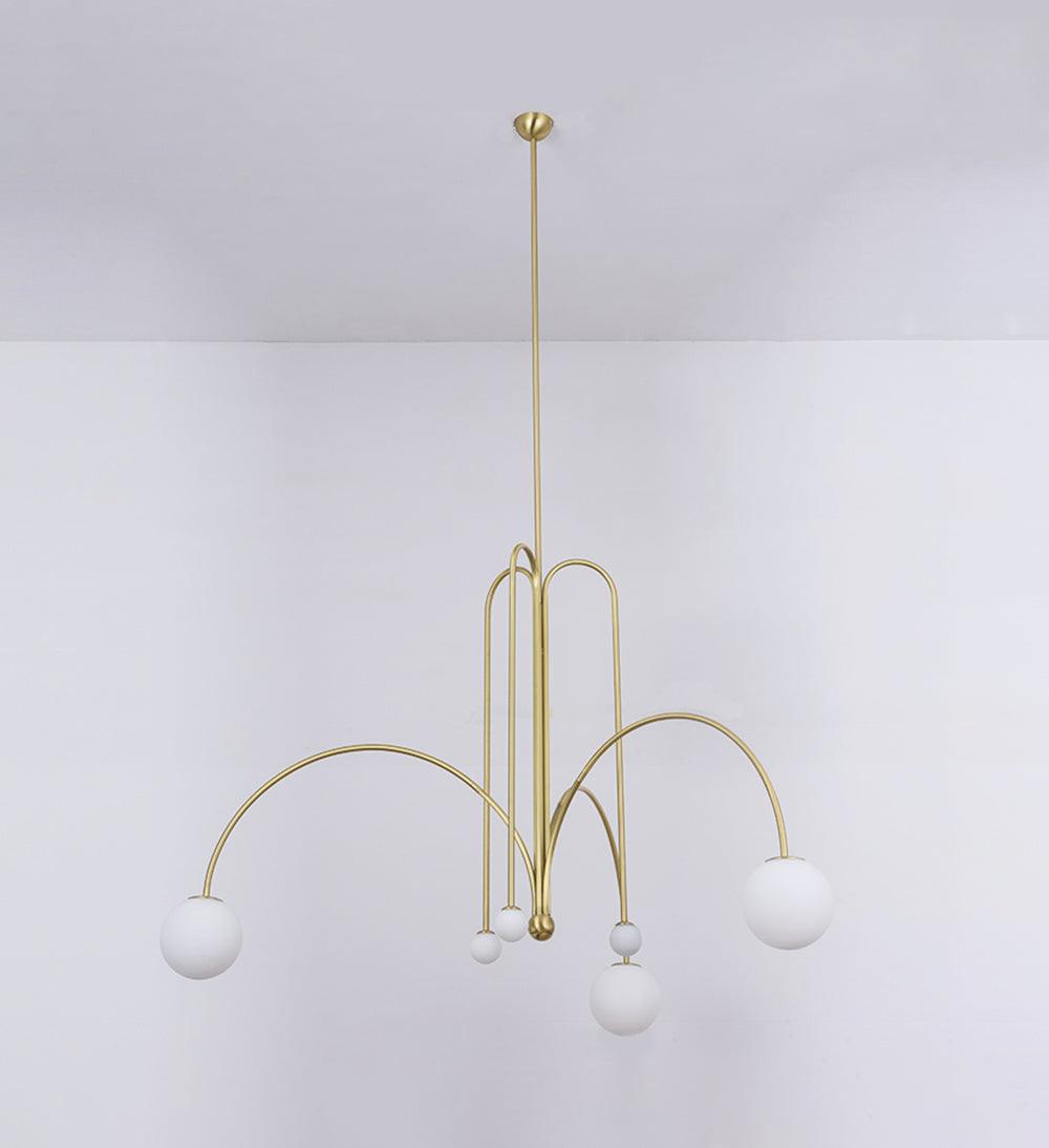 Rivorora Chandelier Globe Modern