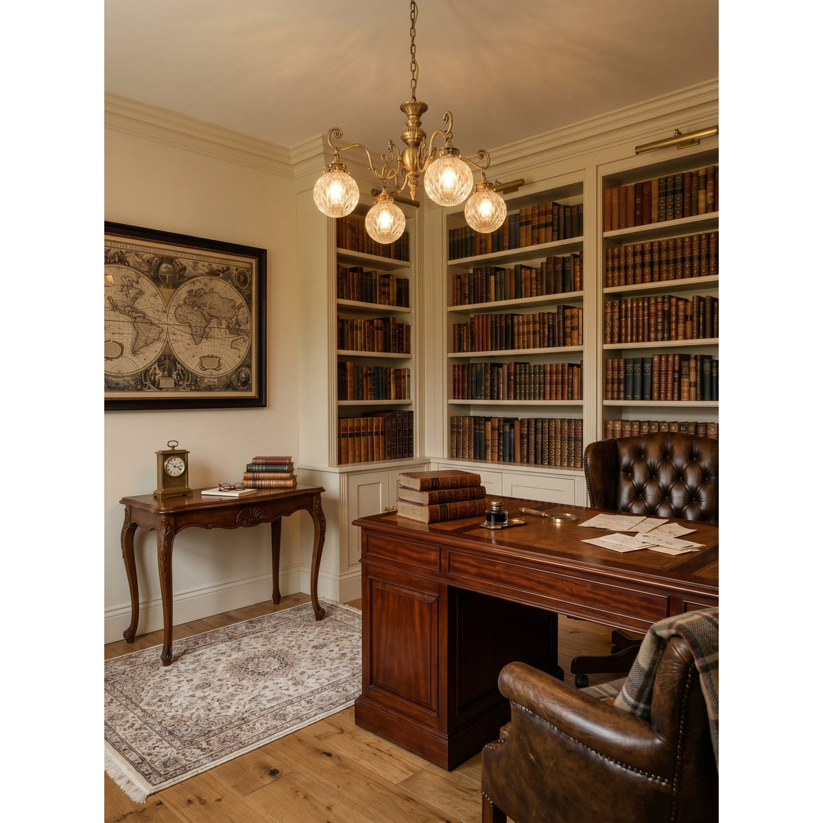 Orianena Classical Brass Chandelier