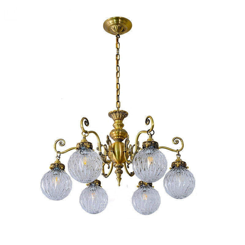 Orianena Classical Brass Chandelier