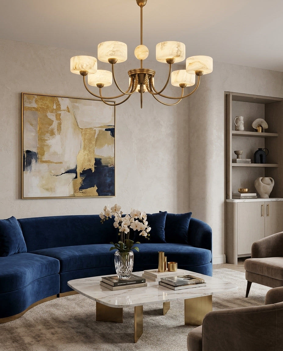 Wexstone Alabaster Chandelier