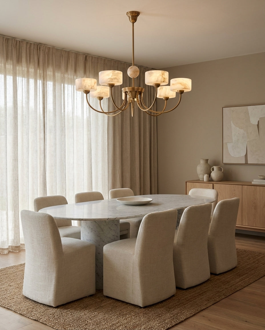 Wexstone Alabaster Chandelier