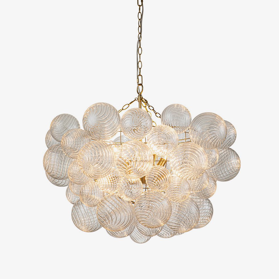Ben Chandelier Glass Ball Bubble Modern