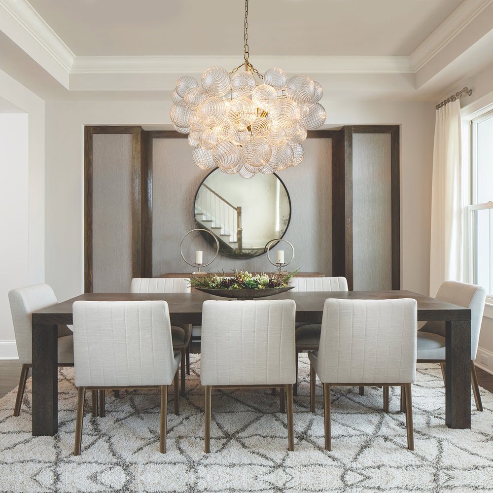 Ben Chandelier Glass Ball Bubble Modern