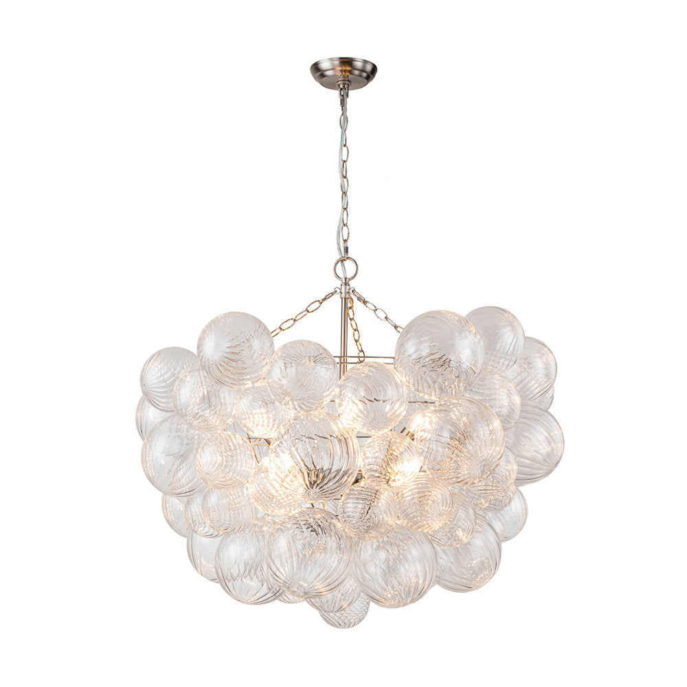 Ben Chandelier Glass Ball Bubble Modern