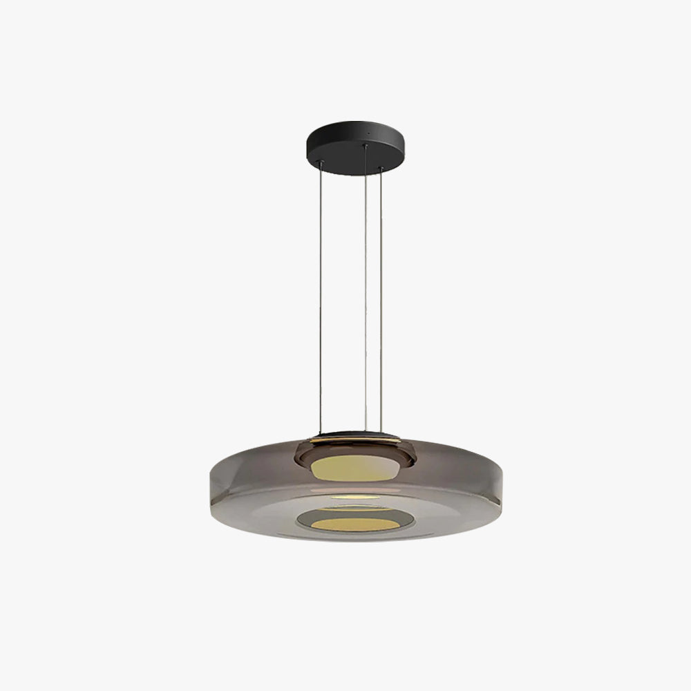 Vemoget Glass Pendant Light Multi-tiered Structure