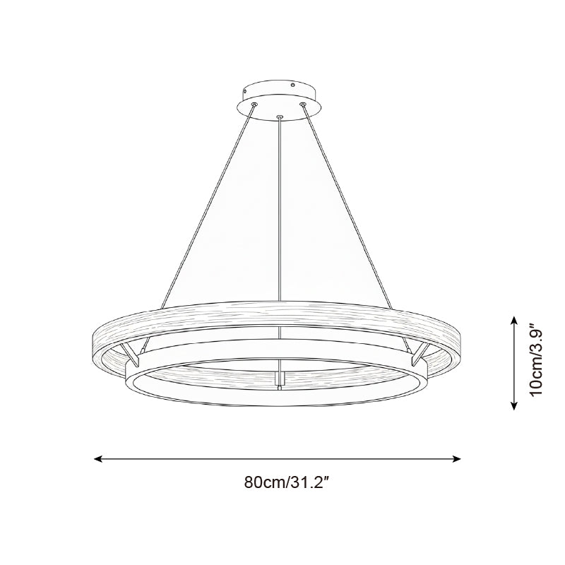 Rivivora Chandelier
