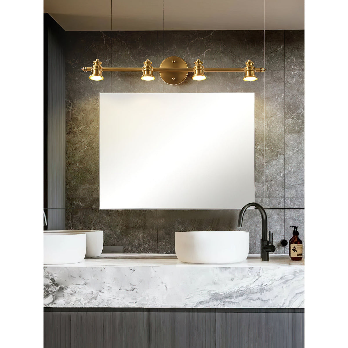 Corten Brass Wall Lamp
