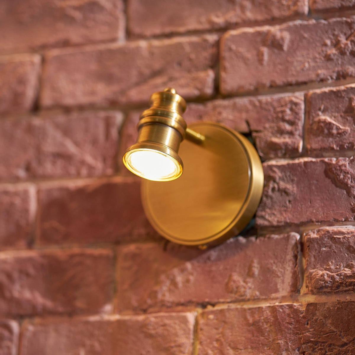 Corten Brass Wall Lamp