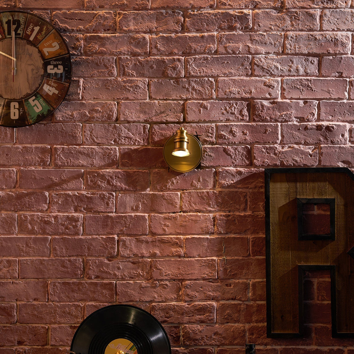 Corten Brass Wall Lamp