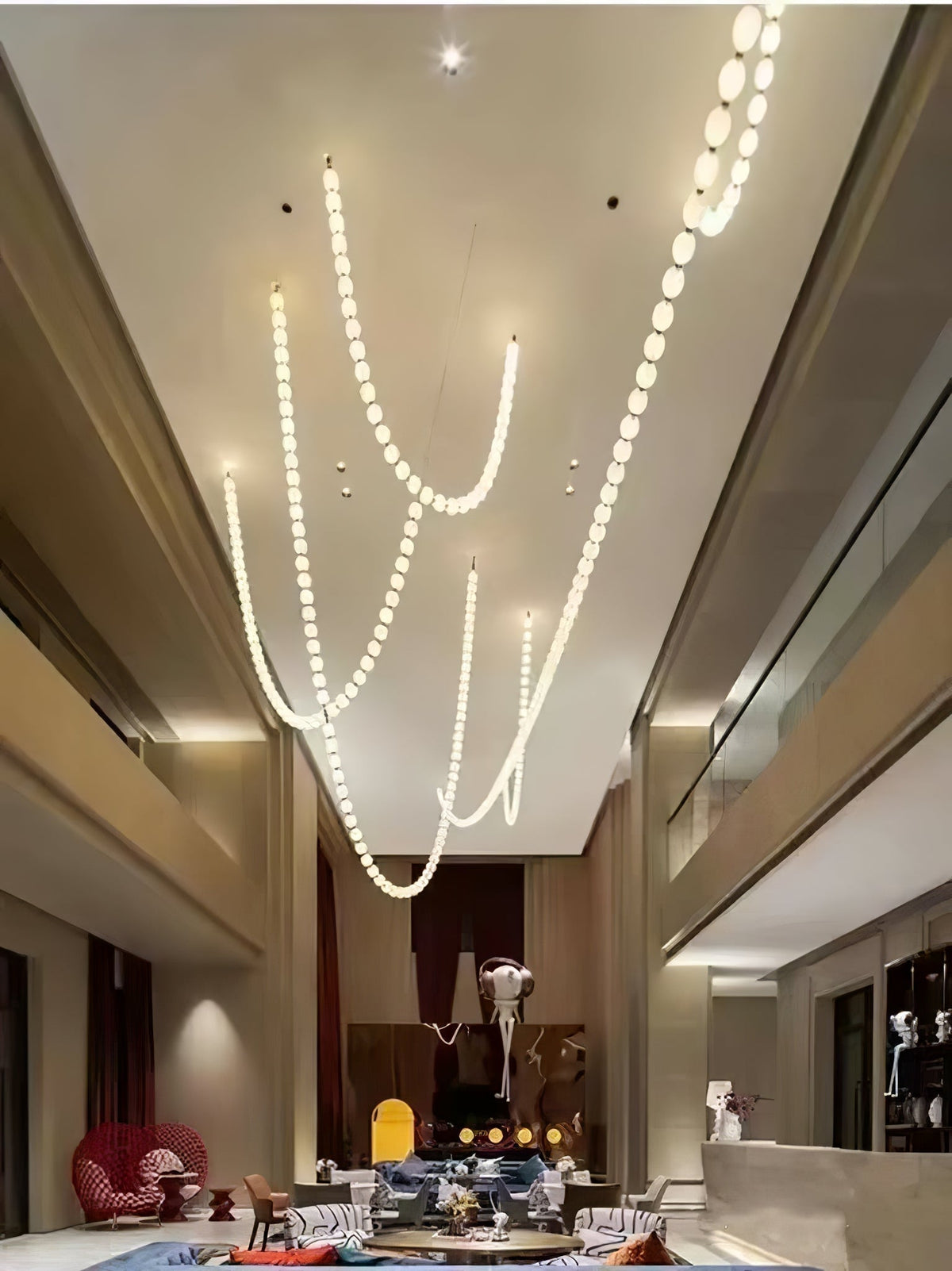 Kanell Brass Sputnik Chandelier