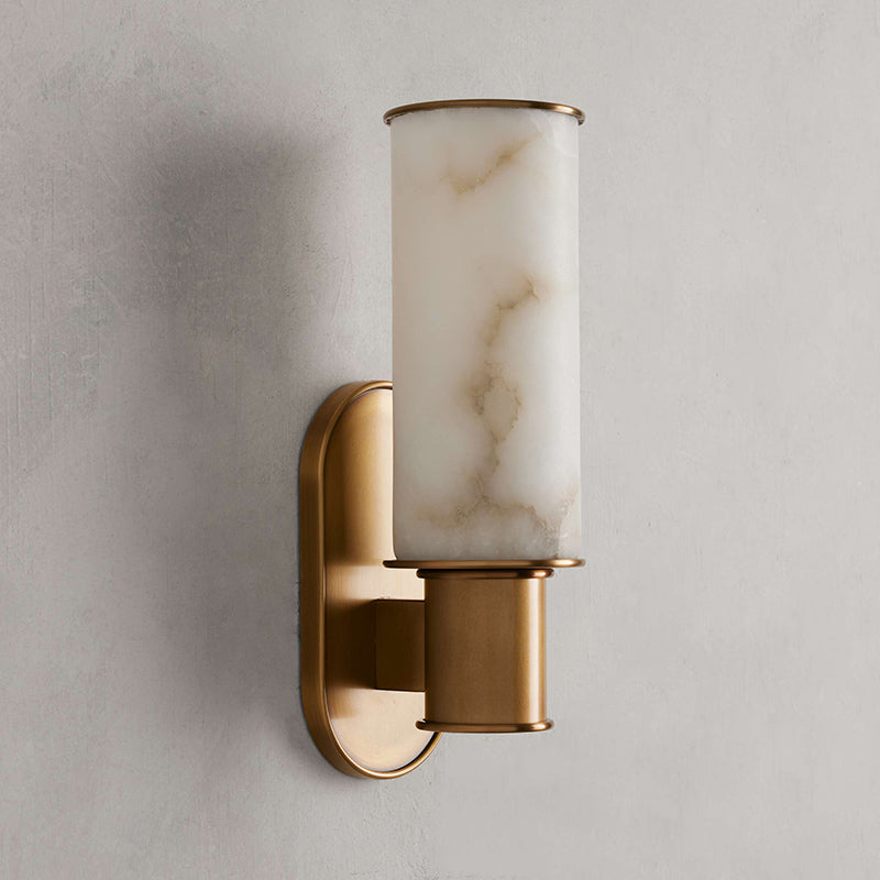 Nivivina Vertical Alabaster Sconce