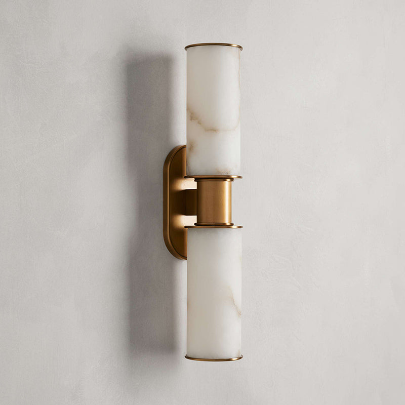 Nivivina Vertical Alabaster Sconce