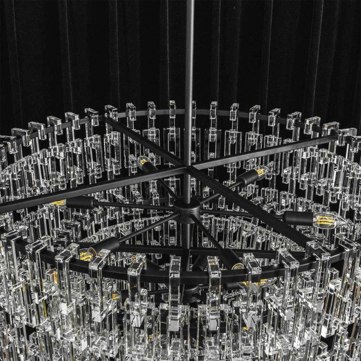 Elyelira Geometric Crystal Chandelier