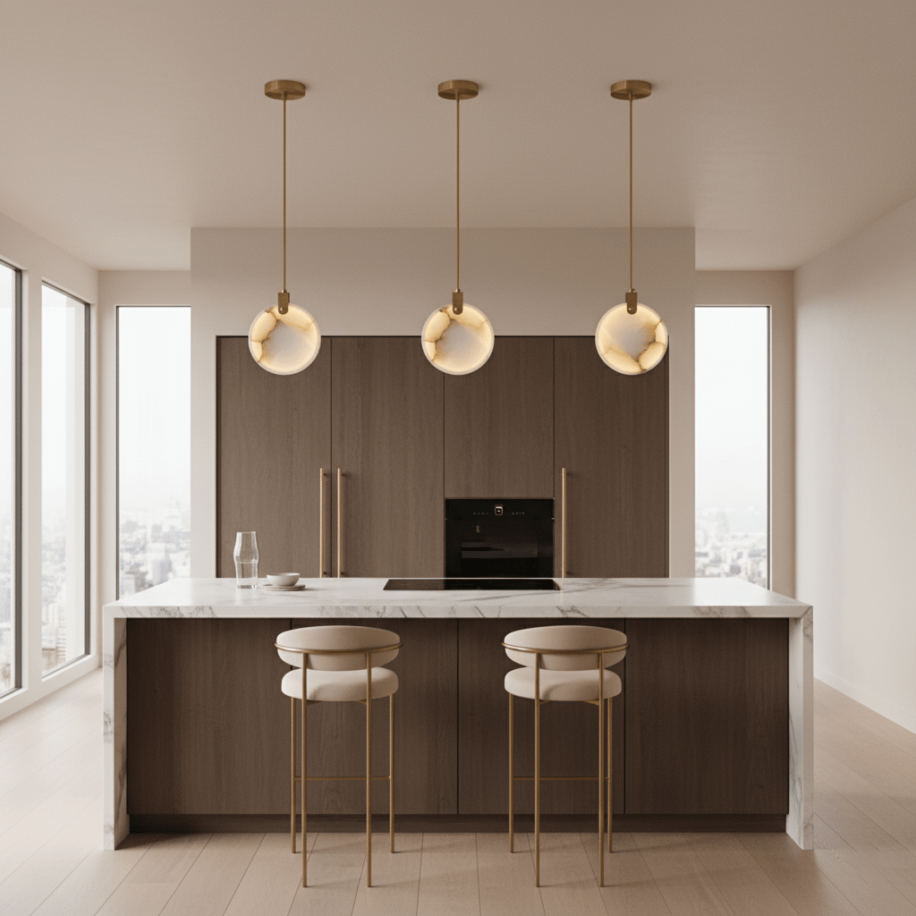 Harvest Alabaster Pendant Lamp