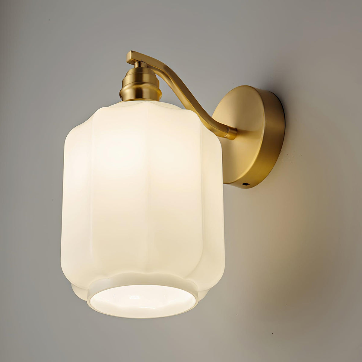 Lokeped Glass Wall Lamp