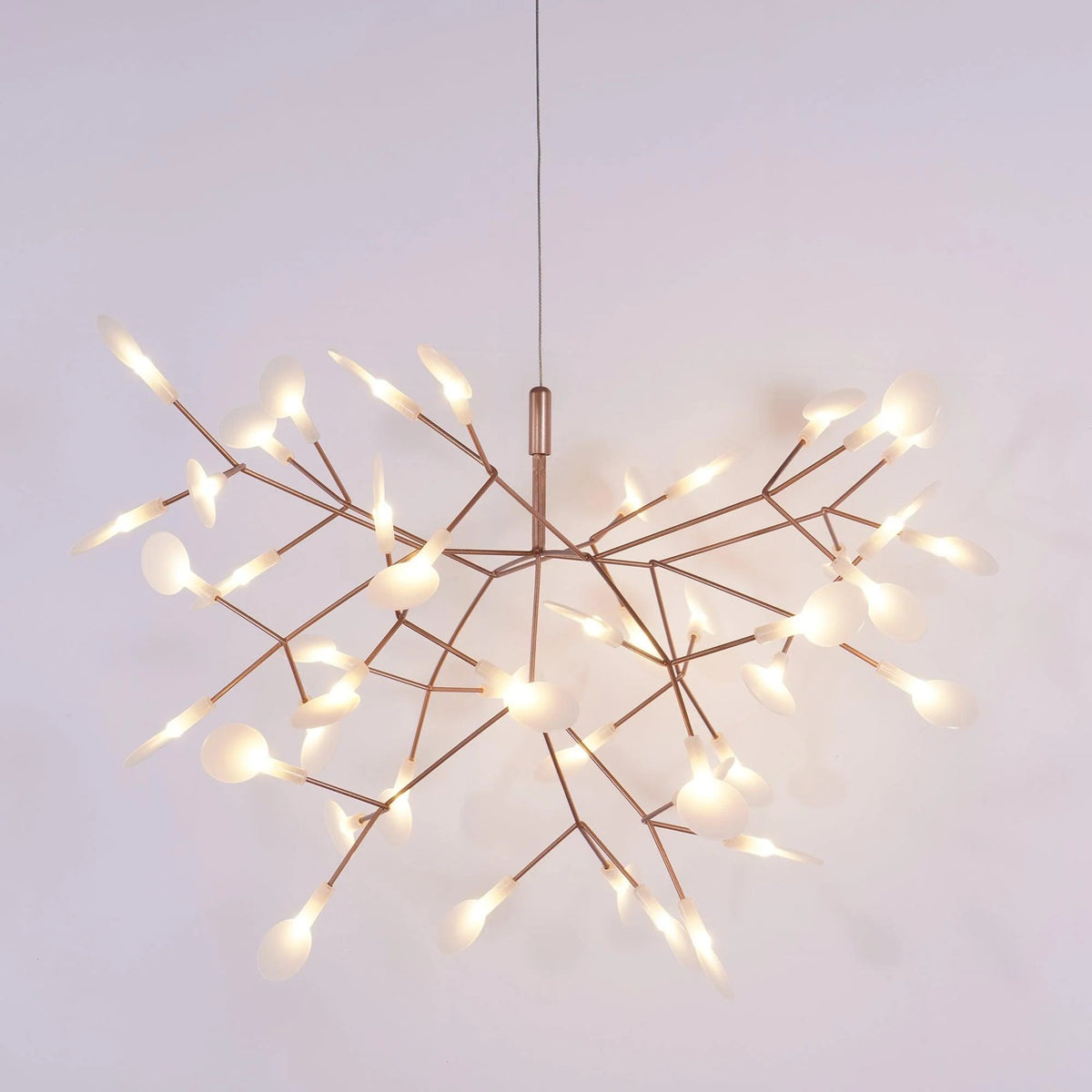 Hovepit Unique Sputnik Art Deco Firefly Chandelier. Living Room/ Bedroom