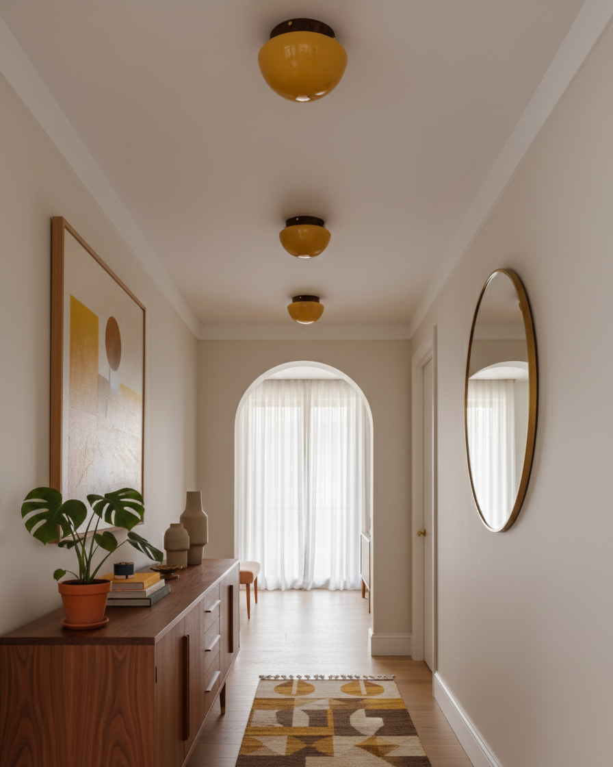 Rivinise Dome Ceiling Lamp
