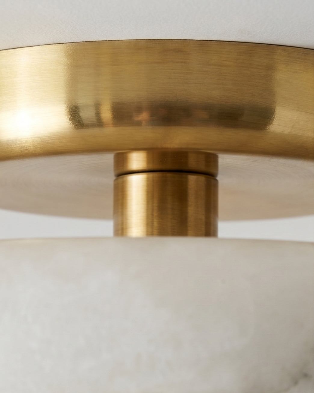 Nivueria Alabaster Flush Mount