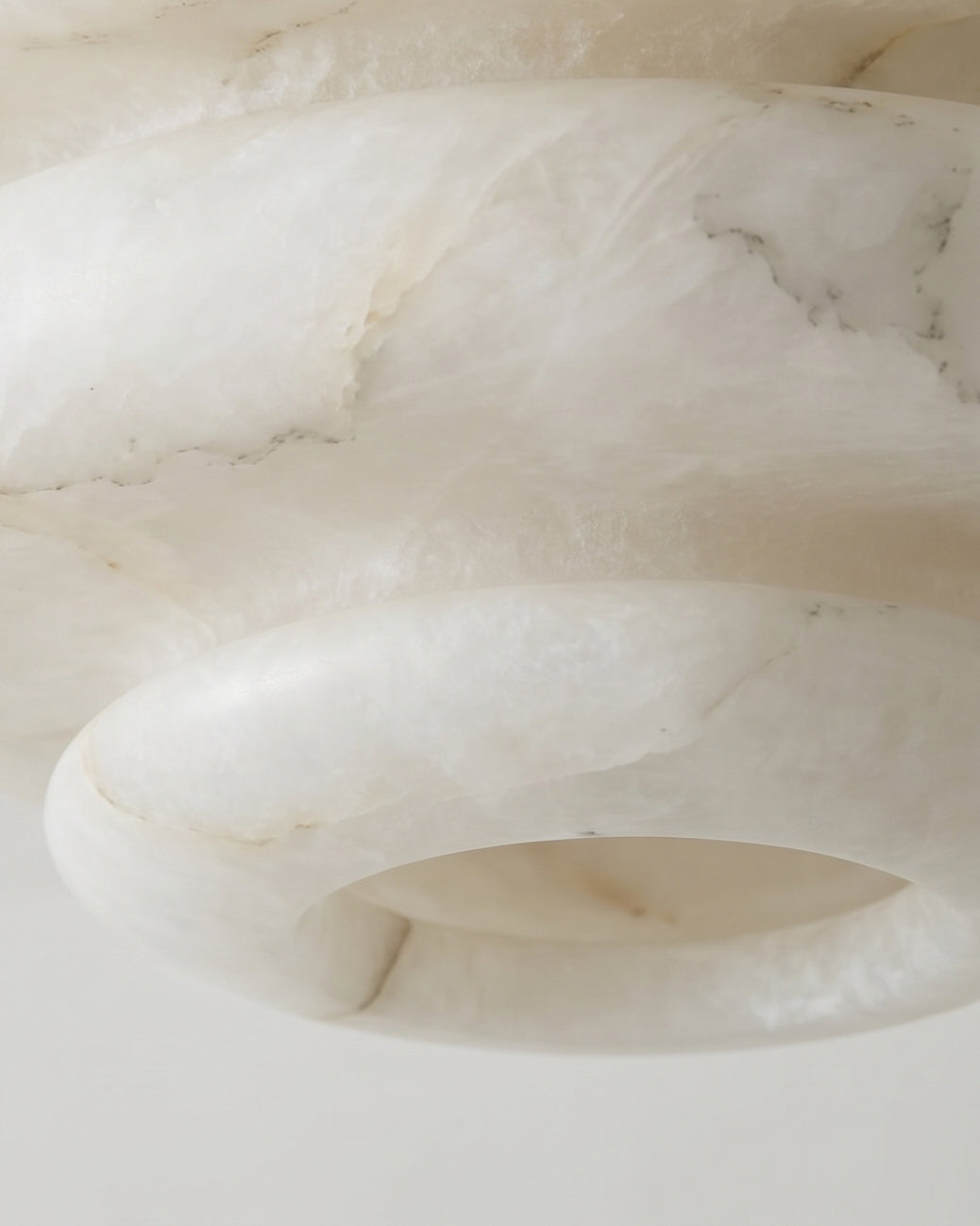 Nivueria Alabaster Flush Mount