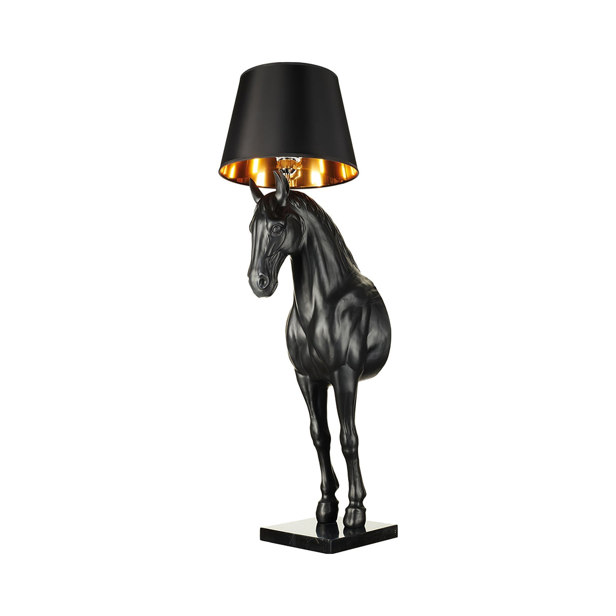 Derion Fabric Resin Floor Lamp