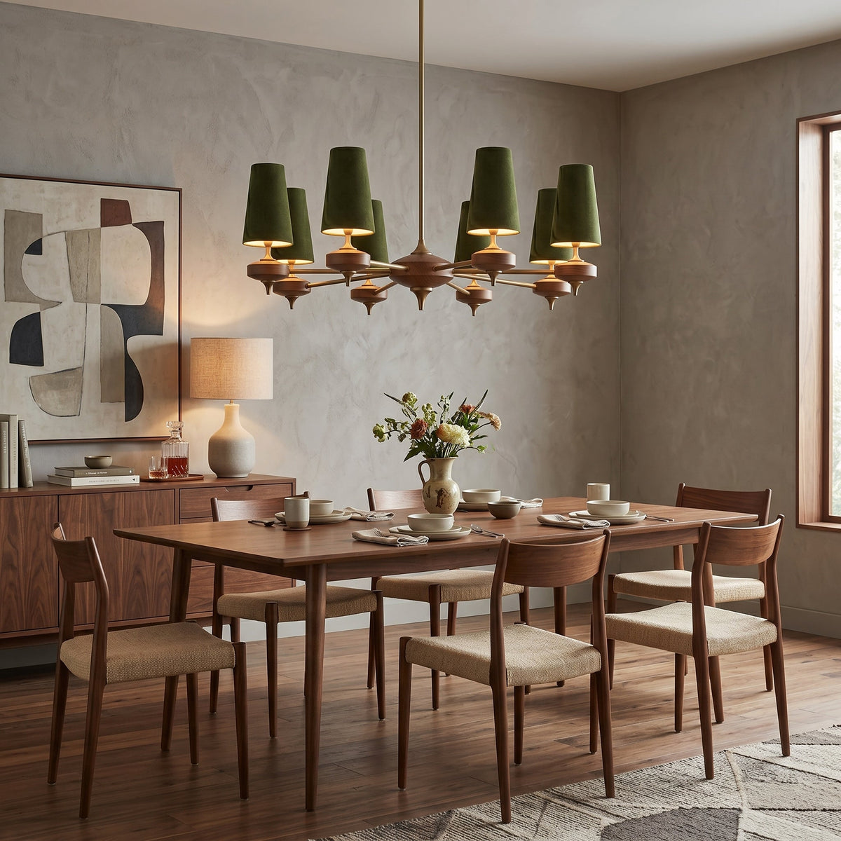 Hour Rho Chandelier