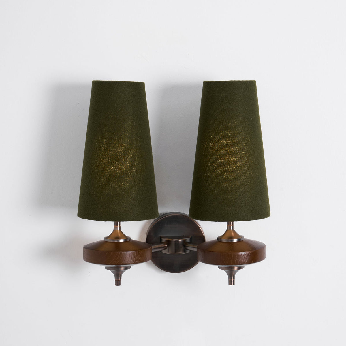 Ravenvale Twin Shade Indoor Wall Light