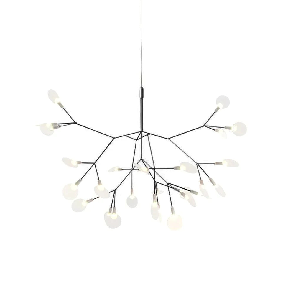 Hovepit Unique Sputnik Art Deco Firefly Chandelier. Living Room/ Bedroom