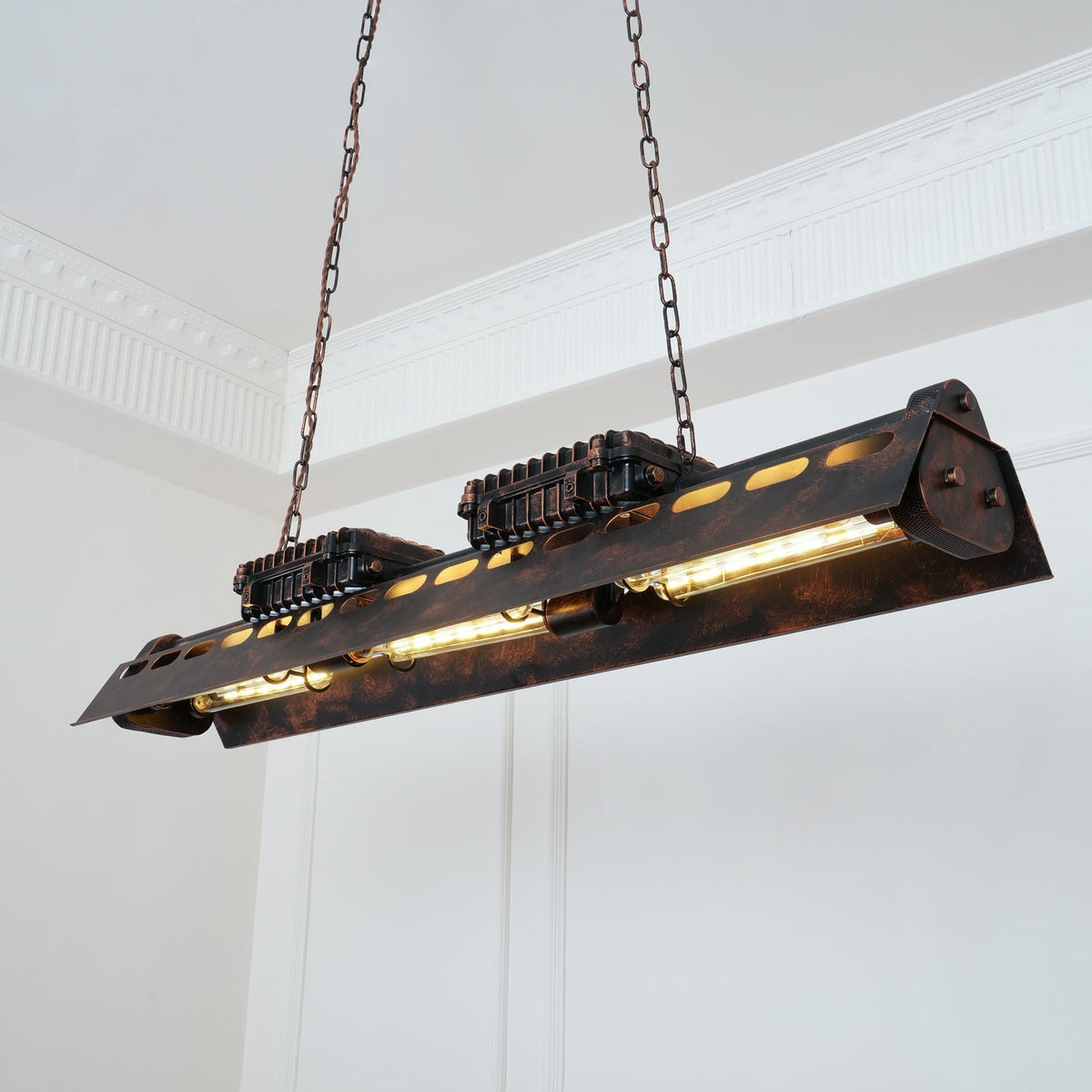 Rikelor Chandelier Industrial Steampunk