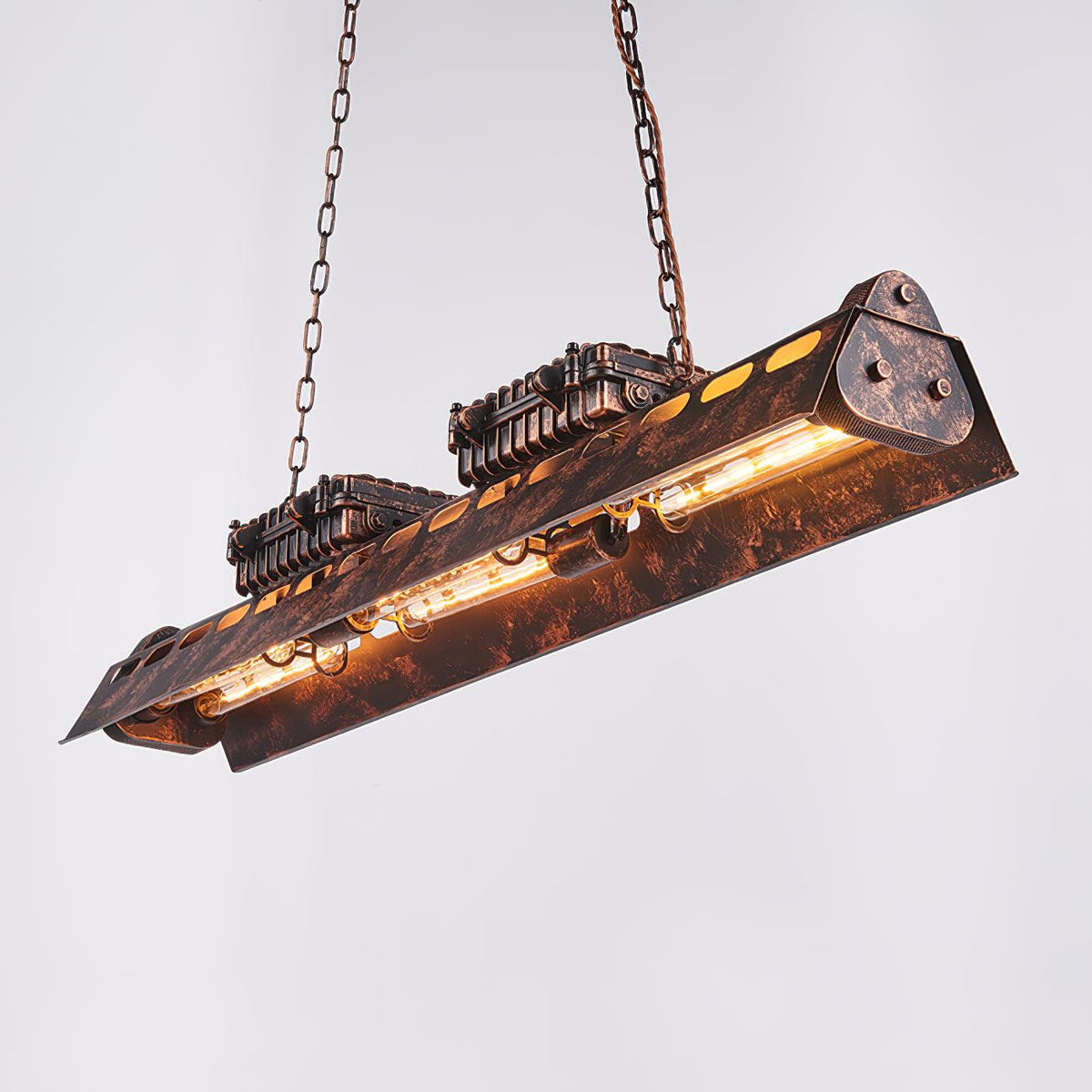 Rikelor Chandelier Industrial Steampunk