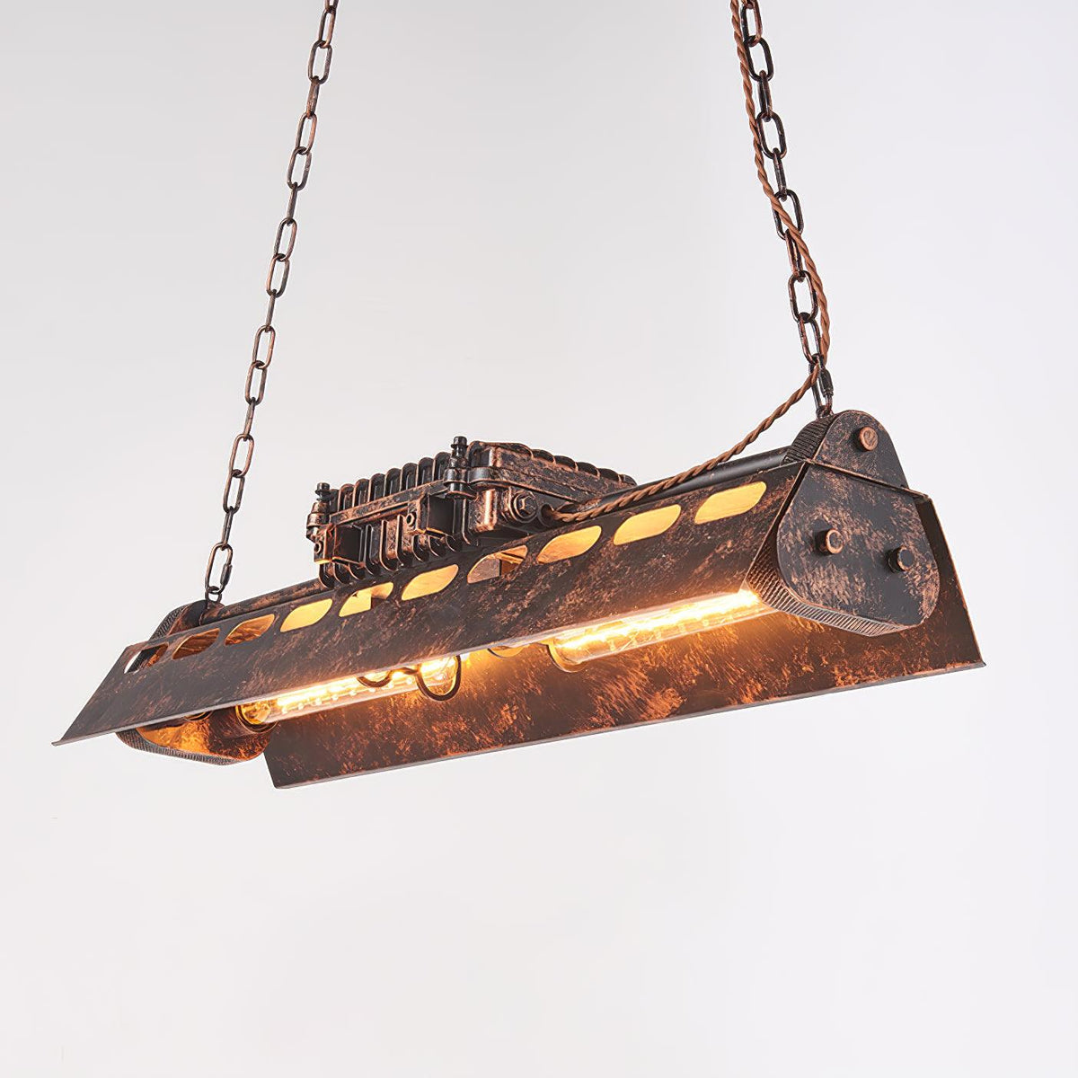 Rikelor Chandelier Industrial Steampunk