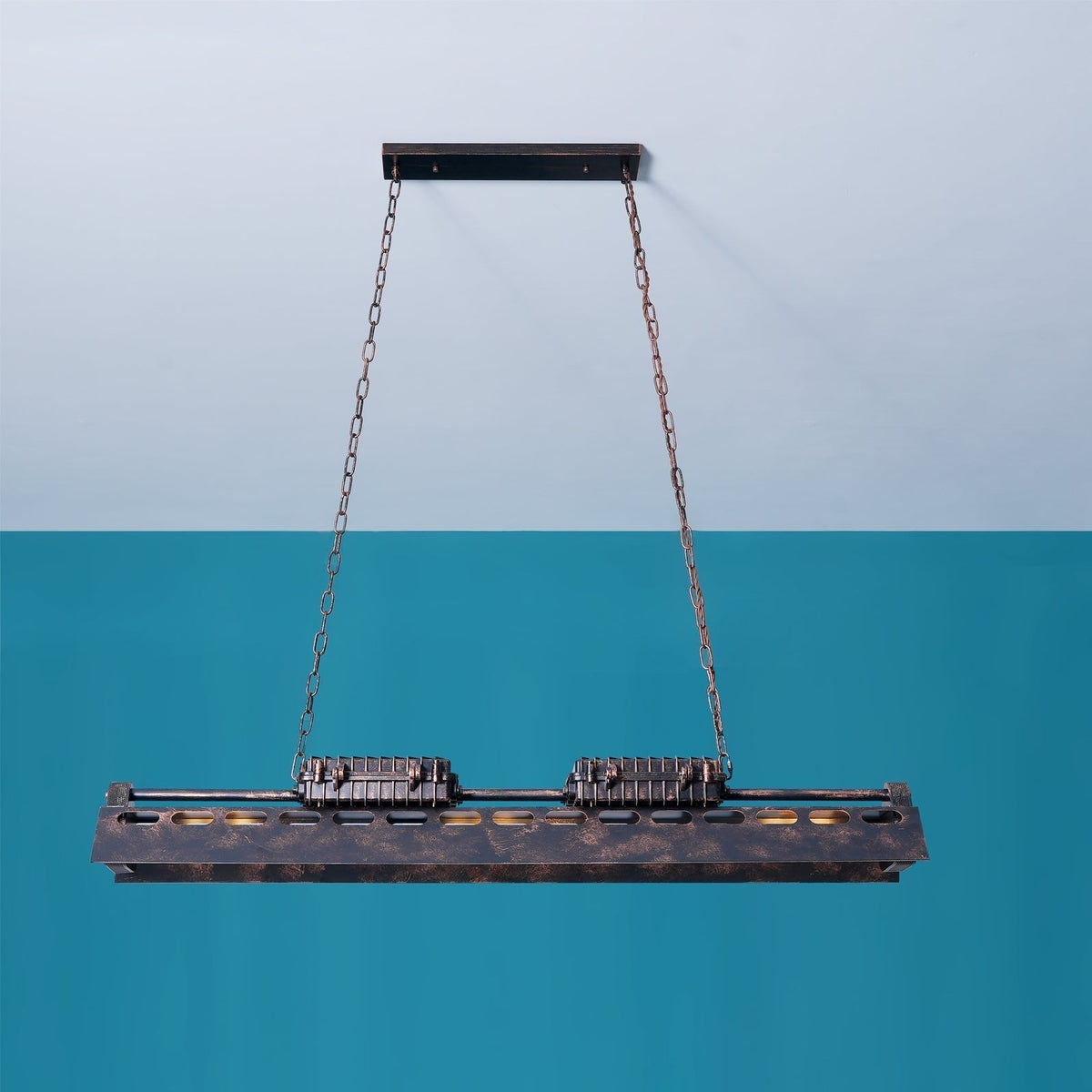 Rikelor Chandelier Industrial Steampunk
