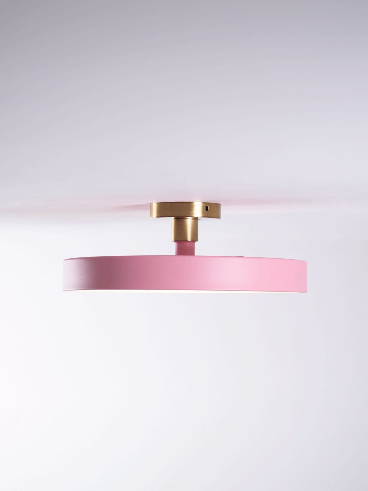 Aureiella Ceiling Lamp Flush Mount Black and Gold Modern