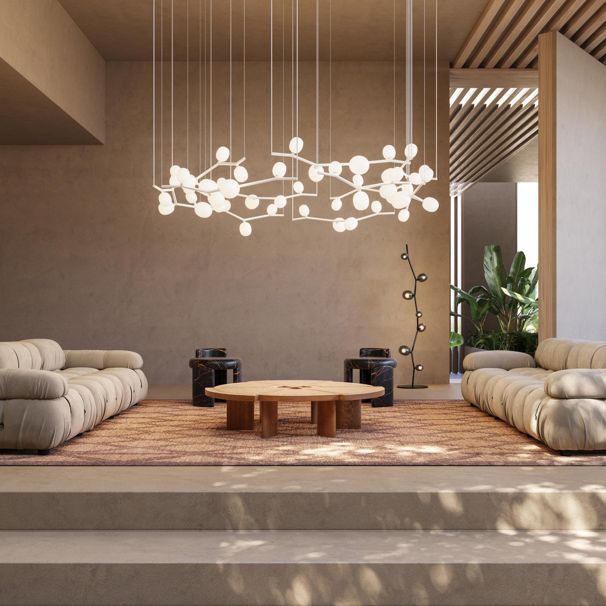 Lioreiella Horizontal Glass Pendant Lamp